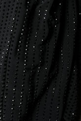 Rafaela Diamante Maxi Dress - Black